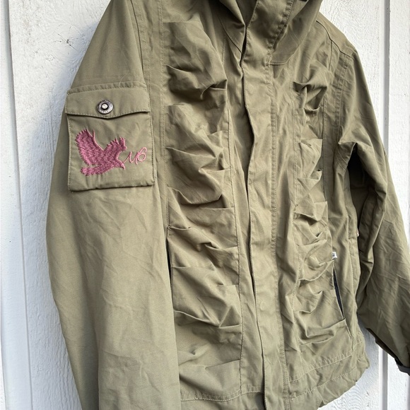 Mission Six Falcon Series Jacket XS RECCO Hooded Olive Green Snow Ski Ride - Picture 5 of 16